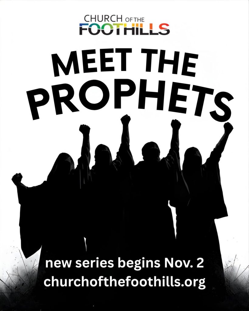 Meet the Prophets sermon series